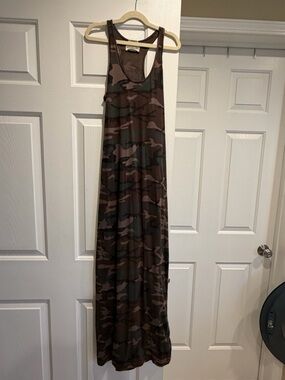 Ralph LaurenCamo Racerback Maxi Dress